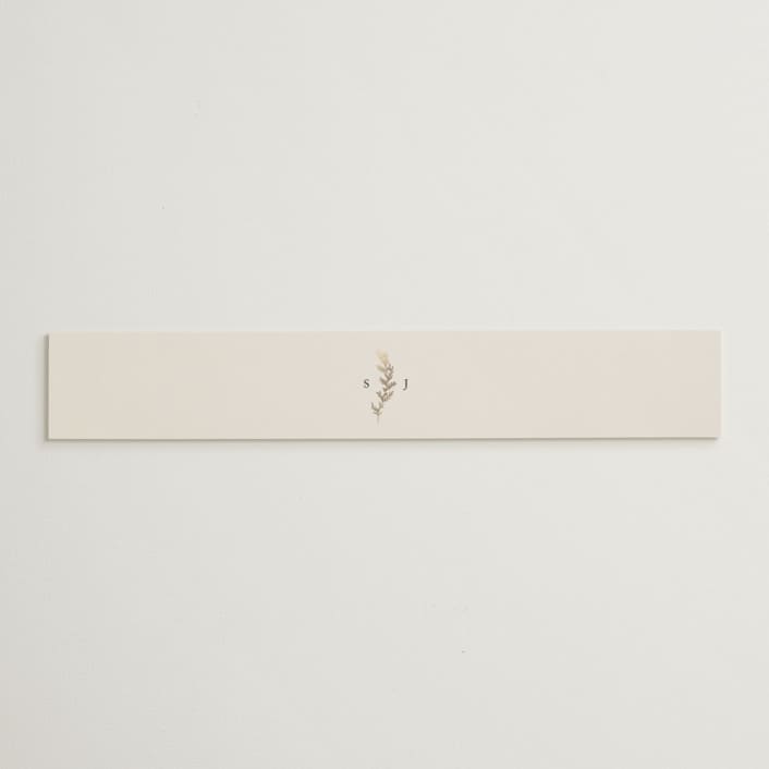 "To Hold" - Belly Bands in Ivory by Carolyn Nicks - Assembled with Invitation