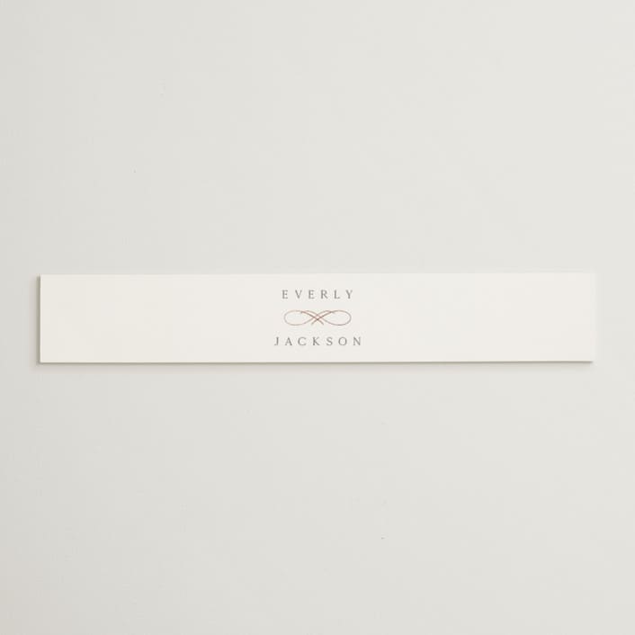 "Eternal" - Belly Bands in Snow by Kaydi Bishop - Assembled with Invitation