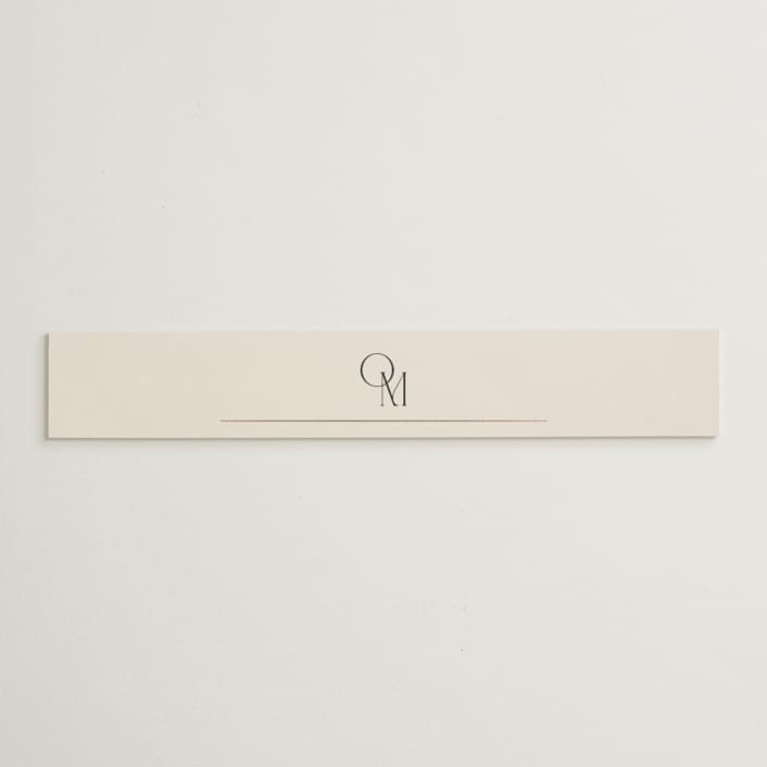 "Modern Corner" - Belly Bands in Linen by Kelly Schmidt - Assembled with Invitation