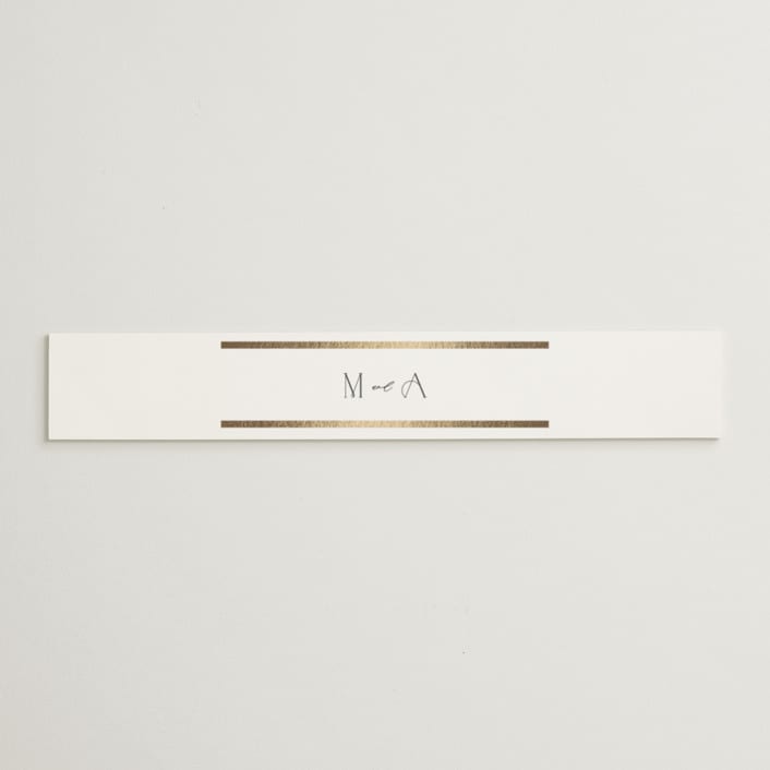 "Chisel" - Belly Bands in Quartz by Kristie Kern - Assembled with Invitation