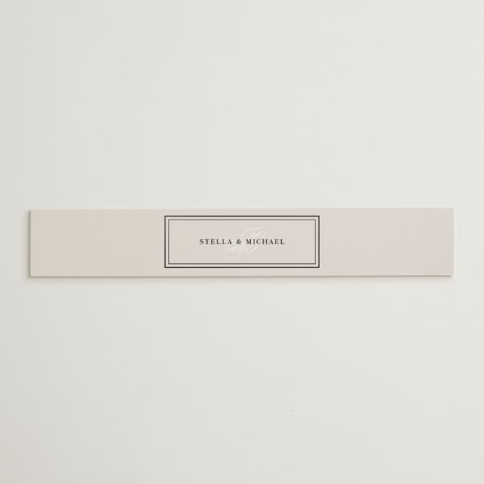 "Polished" - Belly Bands in Cotton by Jennifer Postorino - Assembled with Invitation