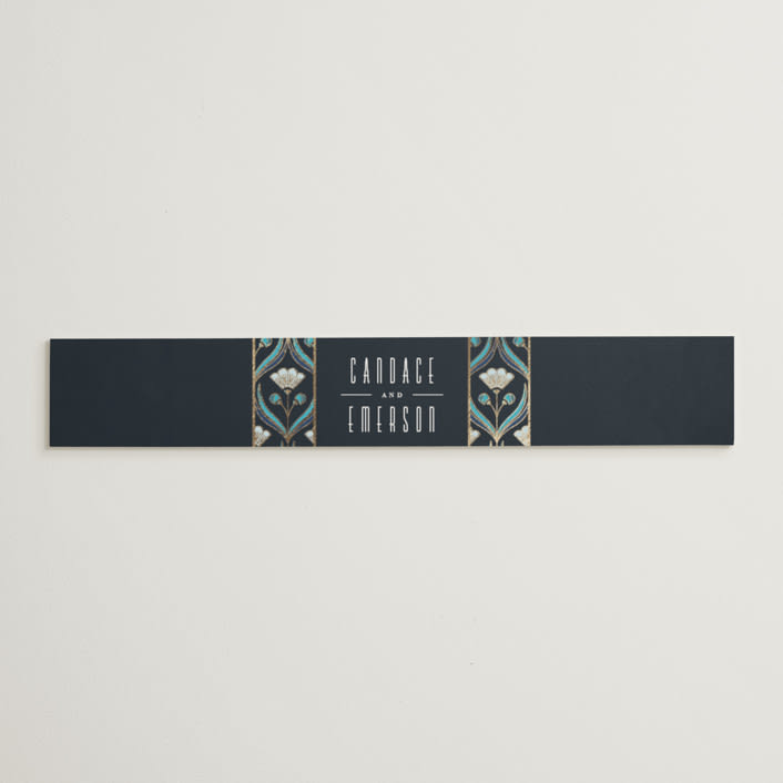 "Deco pattern" - Belly Bands in Cote d'azur by Ana de Sousa - Assembled with Invitation
