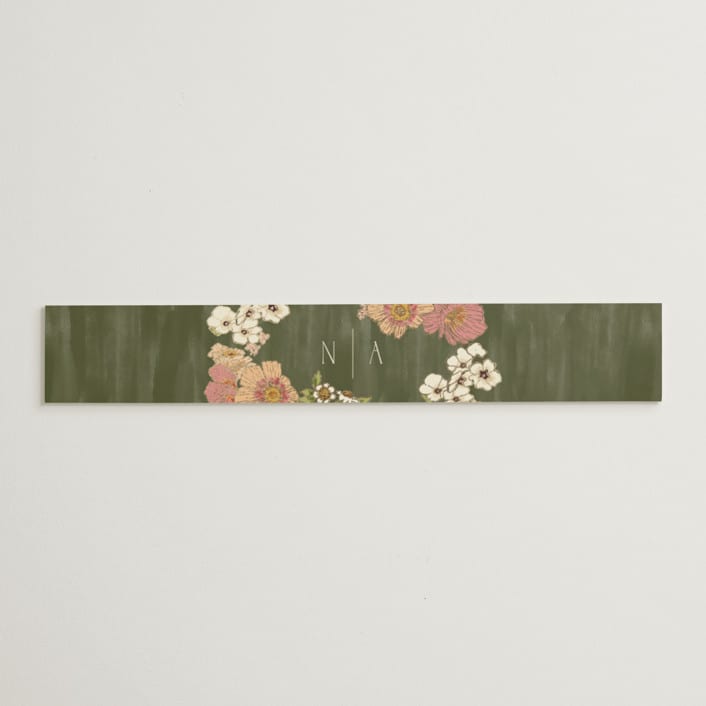 "In The Garden" - Belly Bands in Sherbert by Leah Bisch - Assembled with Invitation
