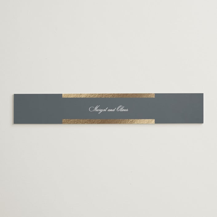 "The Ritz" - Belly Bands in Quartz by Kristie Kern - Assembled with Invitation