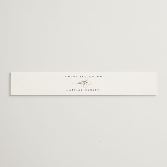 "Timeless" - Belly Bands in Linen by Erica Krystek - Assembled with Invitation