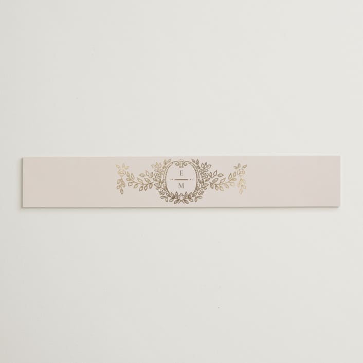 "Manuet" - Belly Bands in Vanilla by Petra Kern - Assembled with Invitation