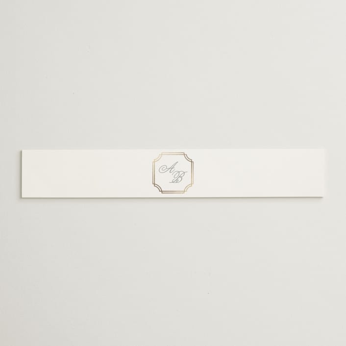 "Formally" - Belly Bands in Mist by Sarah Brown - Assembled with Invitation