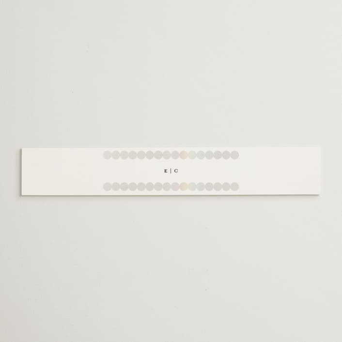 "Pearls" - Gloss-Press® Belly Bands in Silk by mo kelley - Assembled with Invitation