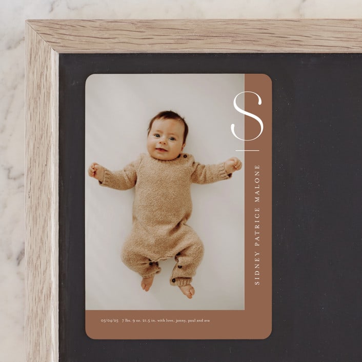 "fresh air" - Birth Announcements in Rust by Stacey Meacham - Front