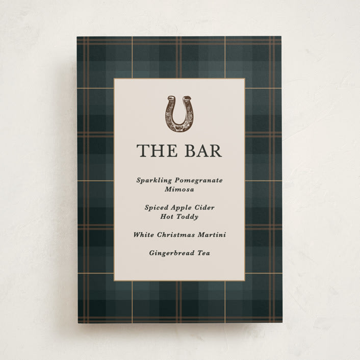 "Wesley" - Baby Shower Party Signs in Juniper by Kate Ahn - Front