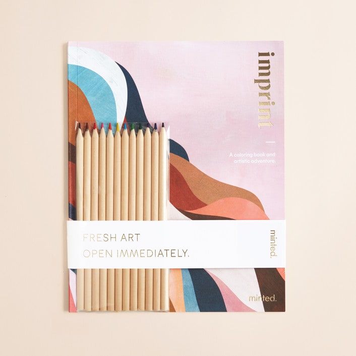 The Minted Coloring Book by Multiple Artists