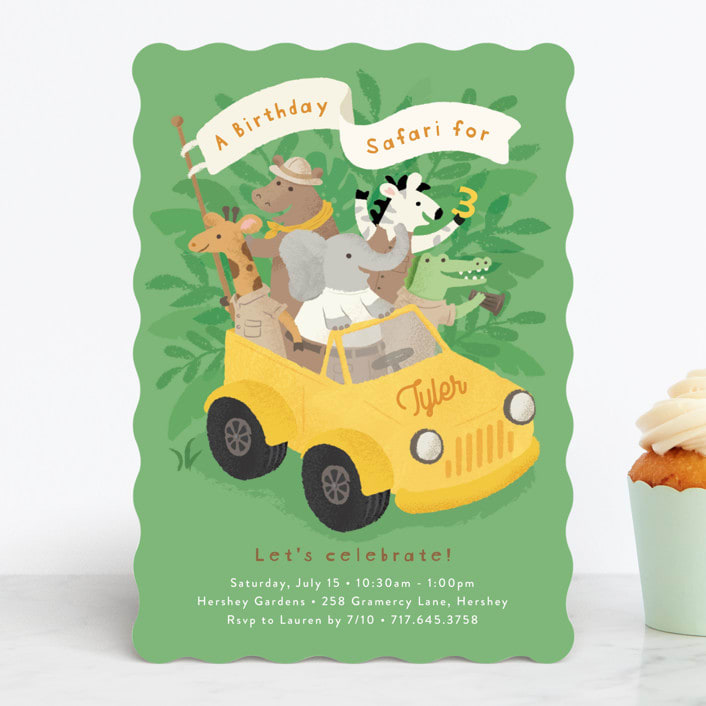 birthday safari by Jennifer Wick