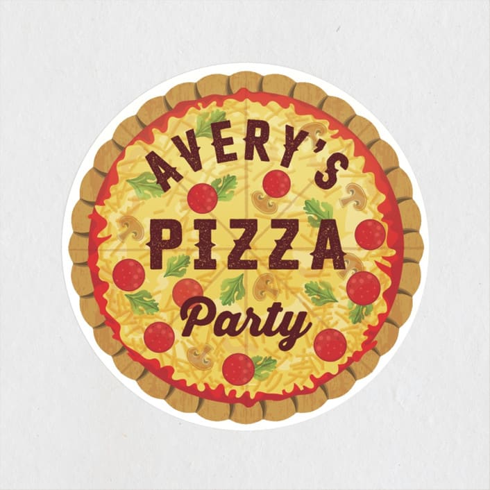Pizza Pie Party by Paper Sun Studio