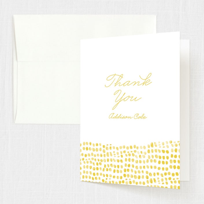 "Stepping Stones" - Confirmation Thank You Cards in Sun by Ann Gardner - Front