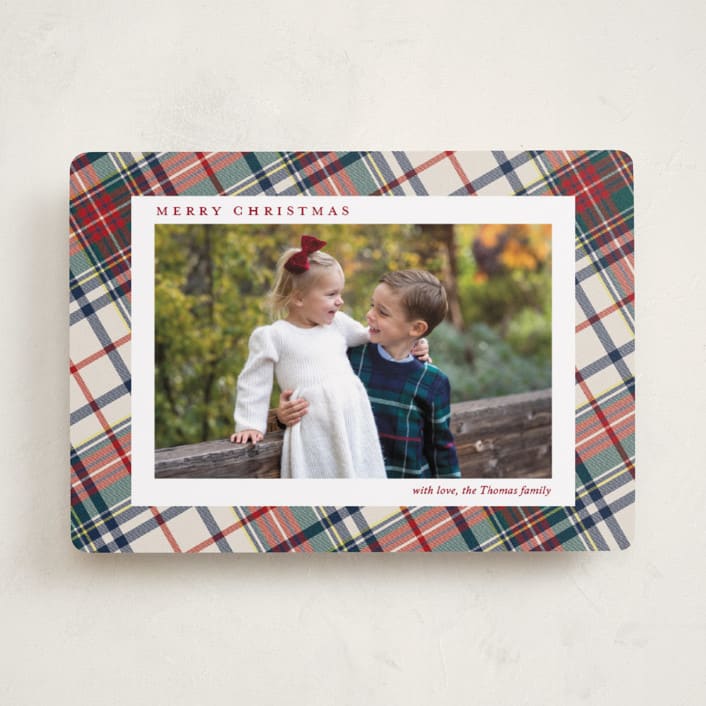 "Heartwarming" - Holiday Cards in Berry by Yaling Hou Suzuki - Front