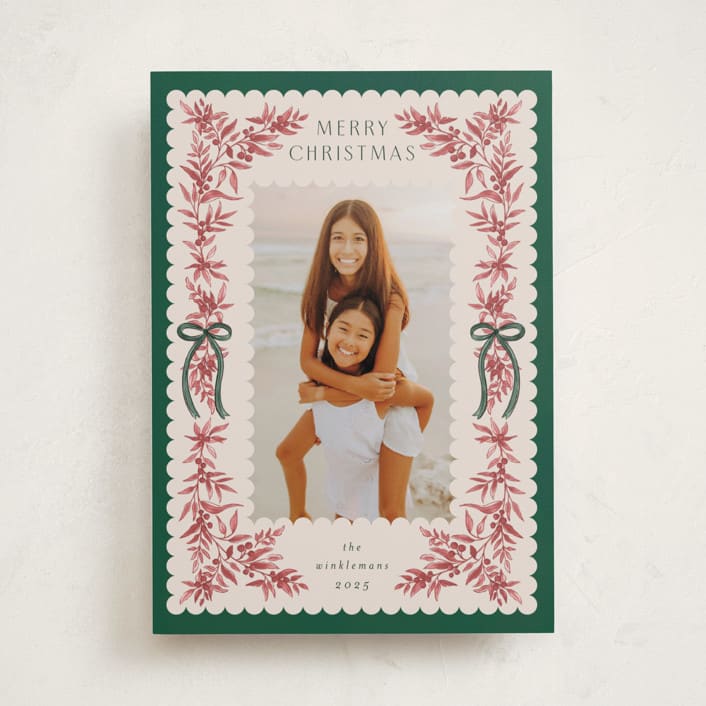 "Holiday gifts" - Holiday Cards in Moss by Chris Griffith - Front