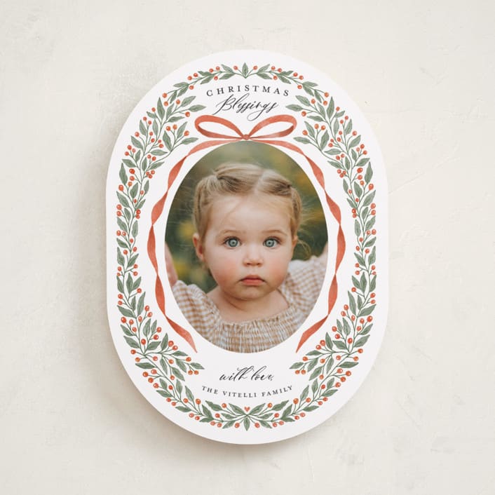 "Shiloh" - Holiday Cards in Cinnabar by Tracey Khalei - Front
