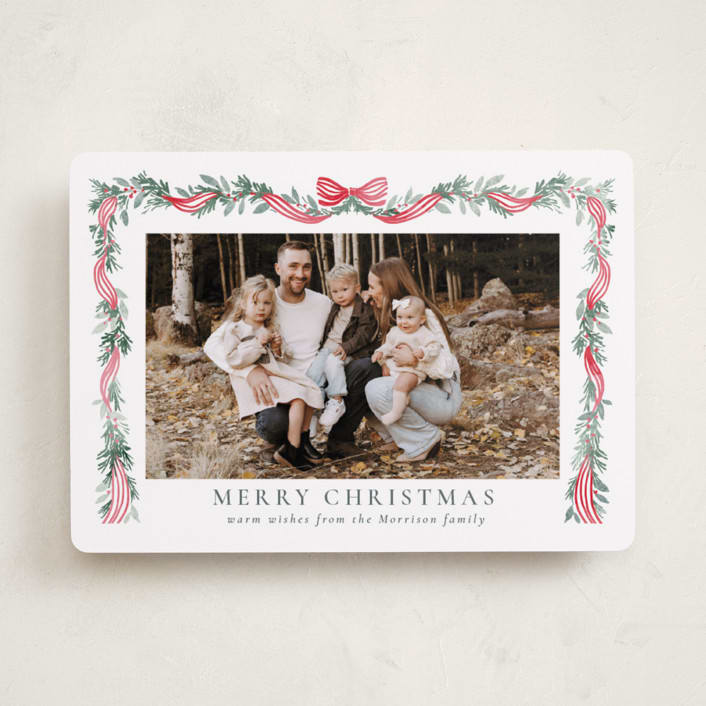 "Festival" - Holiday Cards in Wreath by Petra Kern - Front