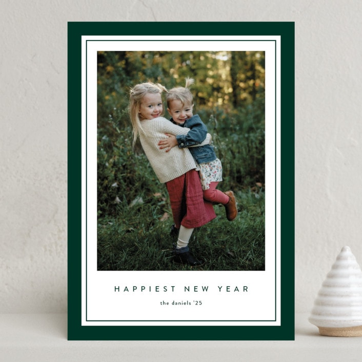 "Formality" - Holiday Cards in Pine by Stacey Meacham - Front