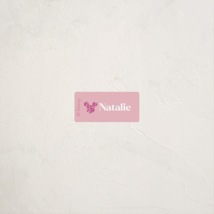 "you make the class shimmer" - Custom Name Labels in Peony by CDesignbychen - Front