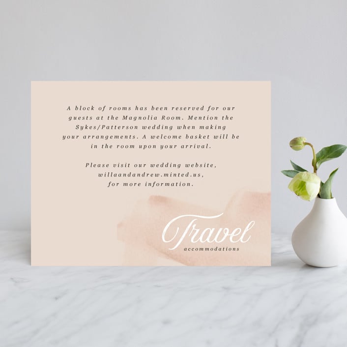 "Romance" - Direction Cards in Snowball by Anna Elder - Front