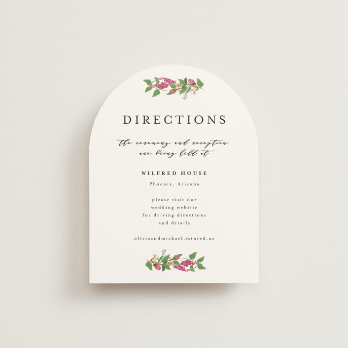 "Meadow Love" - Direction Cards in Tropical by Susan Moyal - Front