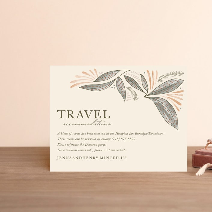 "Unity" - Direction Cards in Burnt Sienna by Jen Owens - Front