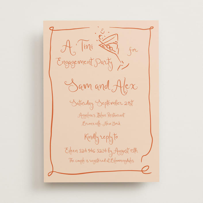 A 'Tini Bridal Shower by Cotton and Bow