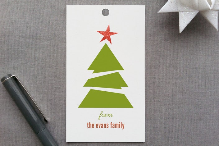 "O Tannenbaum" - Gift Tags in Rust by 2birdstone - Front