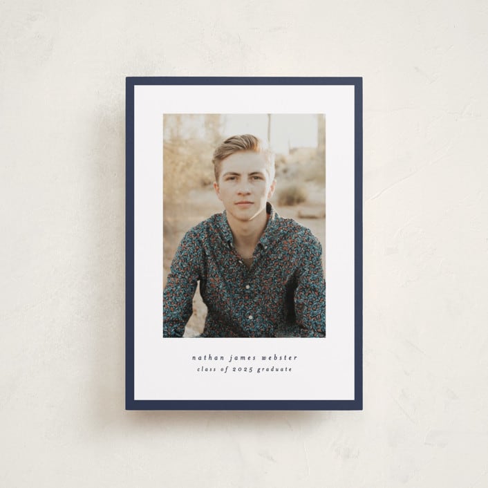 "Wrapped" - Graduation Announcements in Space by Lea Delaveris - Front
