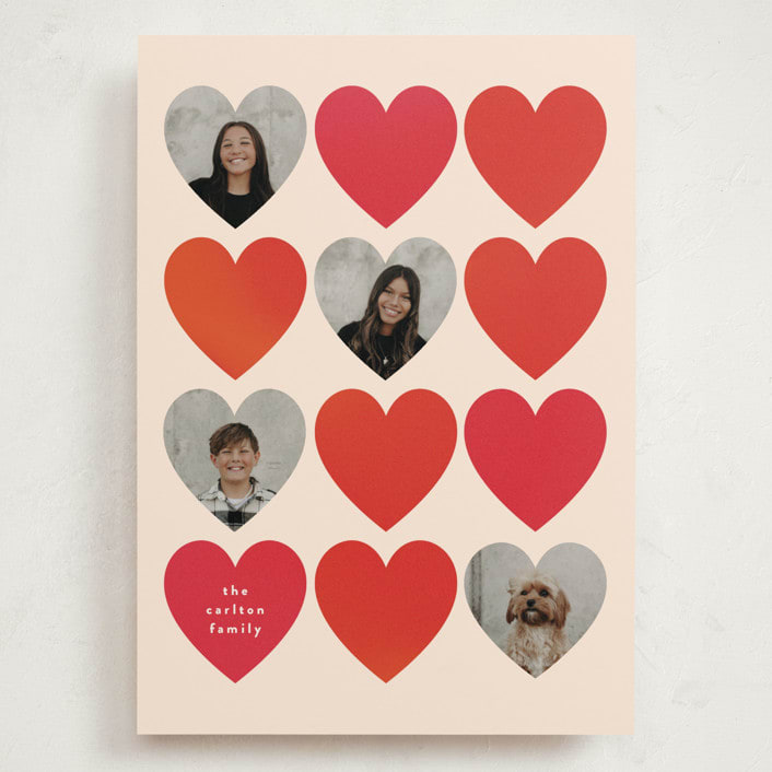 "Togetherness" - Valentine's Day Cards in Peach by Iveta Angelova - Front