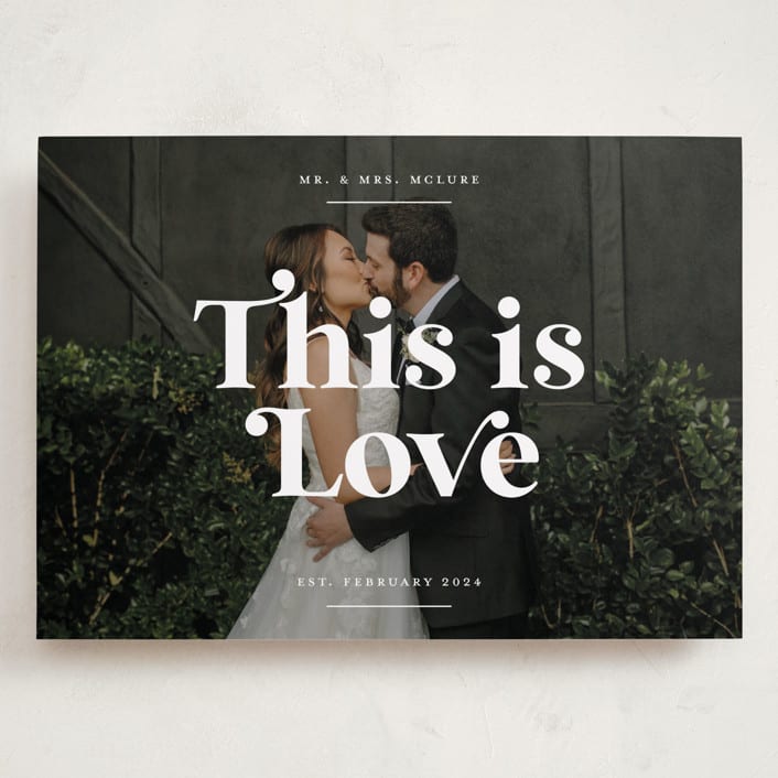 "Love Story" - Valentine's Day Cards in Pearl by Christie Garcia - Front