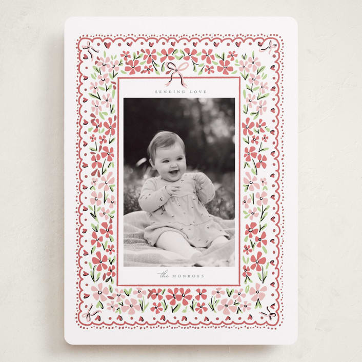"Vintage" - Valentine's Day Cards in Rose by Hudson meet Rose - Front