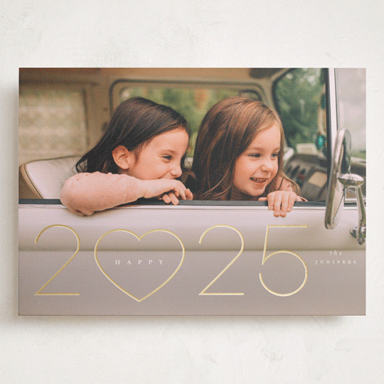 "2<32<3" - Valentine's Day Cards in Cream by Lori Wemple - Front
