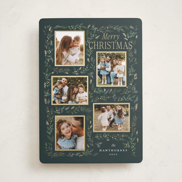 "evergreen gallery" - Holiday Cards in Juniper by Rebecca Durflinger - Front