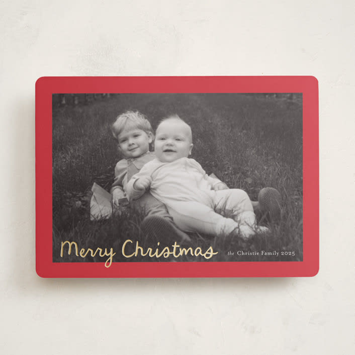 "Christmas Pudding" - Holiday Cards in Cherry by Ani Somi - Front