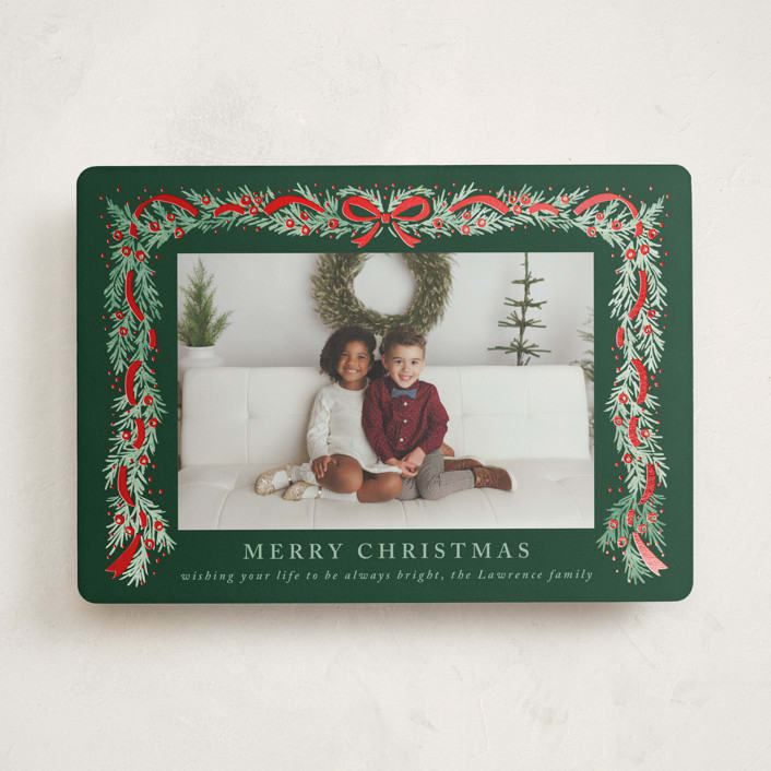 "Timeless" - Holiday Cards in Pine by Petra Kern - Front