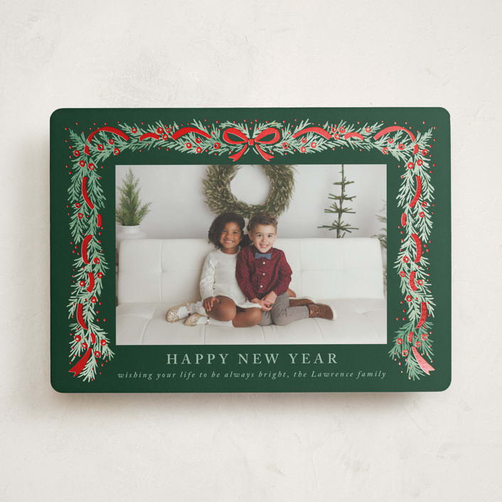 "Timeless" - Holiday Cards in Pine by Petra Kern - Front