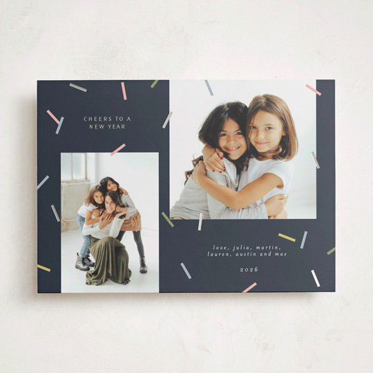 "Sparks!" - Holiday Cards in Night by Pati Cascino - Front
