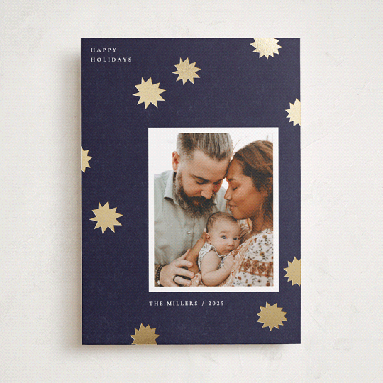 "night sky" - Holiday Cards in Night by Sumak Studio - Front