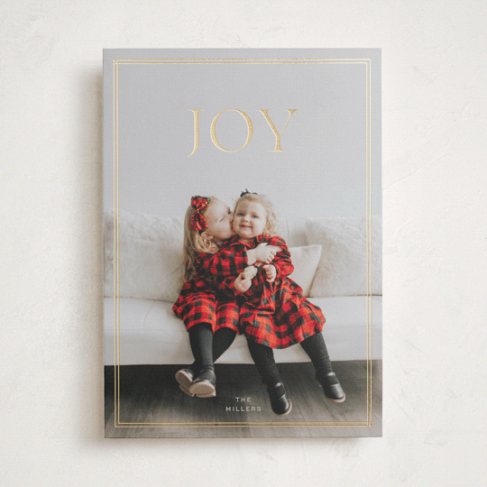 "Bright joy" - Holiday Cards in Hazel by Sabrin Deirani - Front