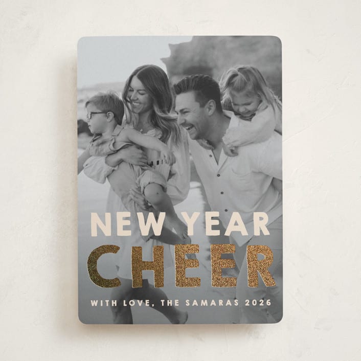 "NYC" - Holiday Cards in Cream by Snow and Ivy - Front