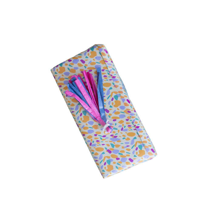 "Safari Wrapping Sheets - Pack of 4 Sheets" - Holiday Gift Wrap in multicolor by MA FÊTE