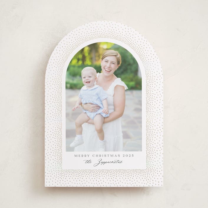 "frosted arch" - Holiday Cards in Snow by Kamala Nahas - Front