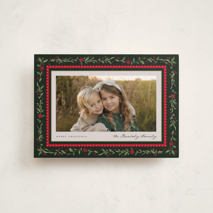 "Hollywick" - Holiday Cards in Festive by Erin L. Wilson - Front