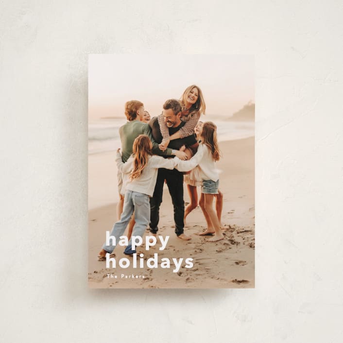 "Holiday Fun!" - Holiday Cards in Cotton by Angela Thompson - Front
