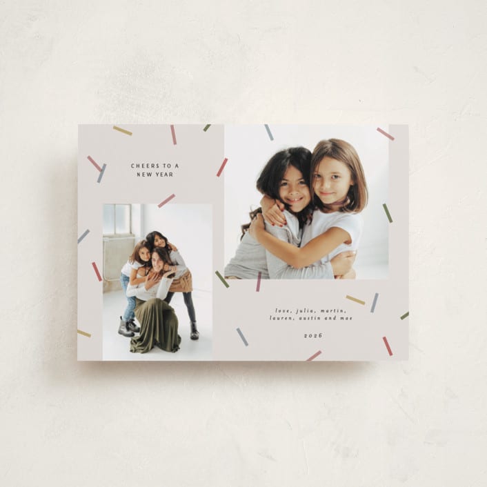 "Sparks!" - Holiday Cards in Eggnog by Pati Cascino - Front