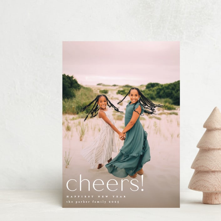"fun!" - Holiday Cards in Snow by Carolyn Nicks - Front