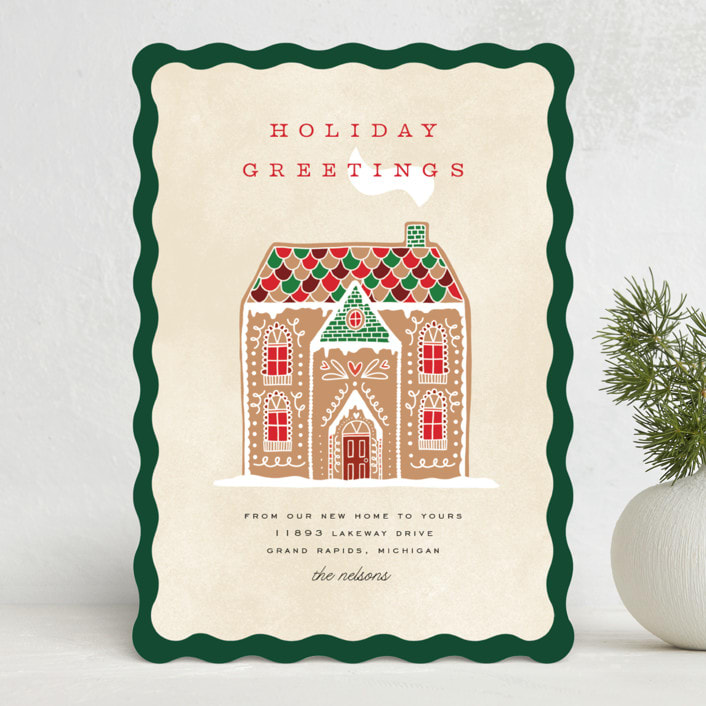 "Holiday Greetings" - Holiday Cards in Tradition by Pixel and Hank - Front