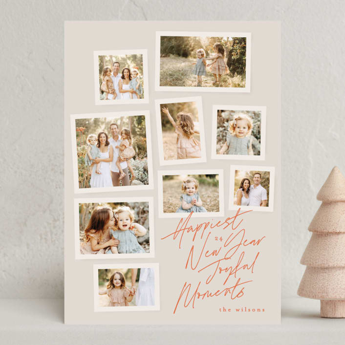 "moments in review" - Holiday Cards in Ice Cream by Phrosné Barwood - Front